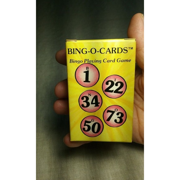 U.S. Games Systems Toys Vintage 988 Bing O Cards Bingo Playing Card